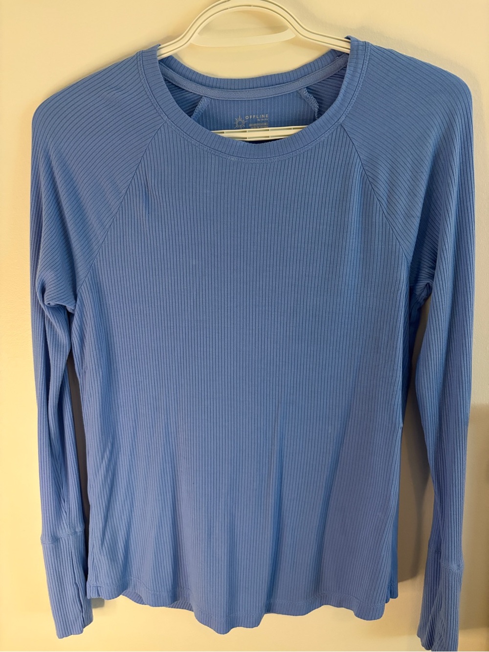 AERIE XS blue long sleeve top